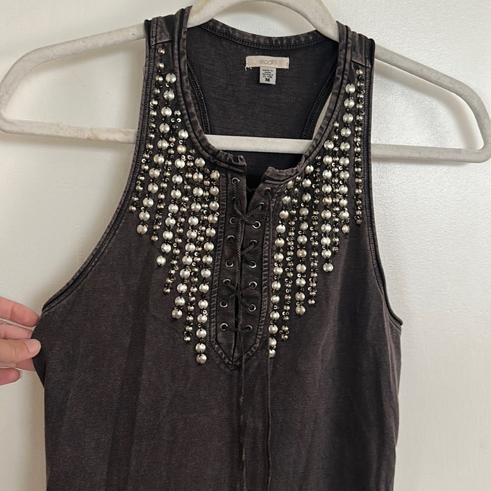 Detailed mini dress